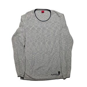 s.Oliver Cotton Pullover Sweater Mens Medium Gray Crewneck‎ Casual Knit